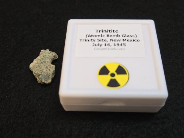 Trinitite (Atomic Bomb Glass), 1000mg - Trinity Site, New Mexico, July 16, 1945 - Image 2