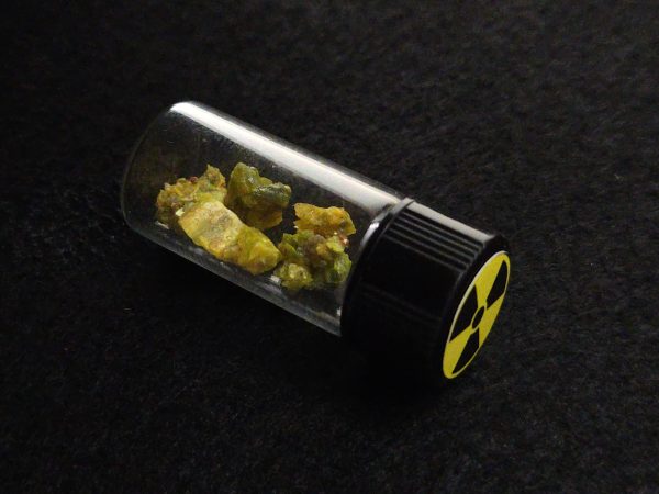 1 Gram Autunite in a Sealed Vial ~ Fluorescent Uranium Ore - Image 4