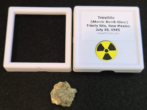 Trinitite (Atomic Bomb Glass), 1240mg - Trinity Site, New Mexico, July 16, 1945 - Image 4