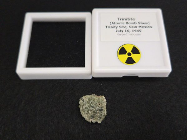 Trinitite (Atomic Bomb Glass), 1200mg - Trinity Site, New Mexico, July 16, 1945 - Image 3