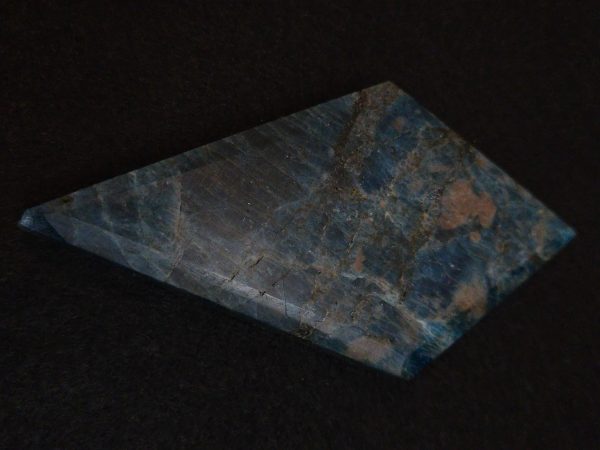 Blue Apatite Crystal with Unknown Radioisotope(s)- China - 98 Grams - Image 3