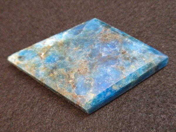 Blue Apatite Crystal with Unknown Radioisotope(s)- China - 53 Grams - Image 2