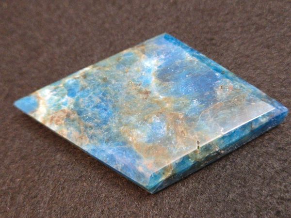 Blue Apatite Crystal with Unknown Radioisotope(s)- China - 53 Grams - Image 4