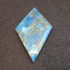 Blue Apatite Crystal with Unknown Radioisotope(s)- China - 53 Grams