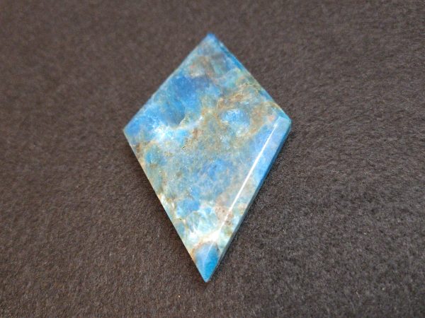 Blue Apatite Crystal with Unknown Radioisotope(s)- China - 53 Grams