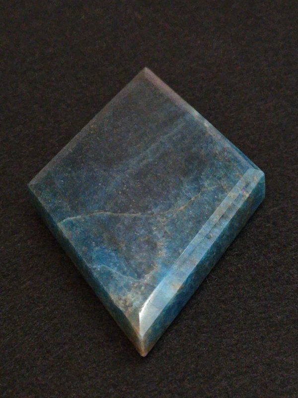 Blue Apatite Crystal with Unknown Radioisotope(s)- China - 148 Grams