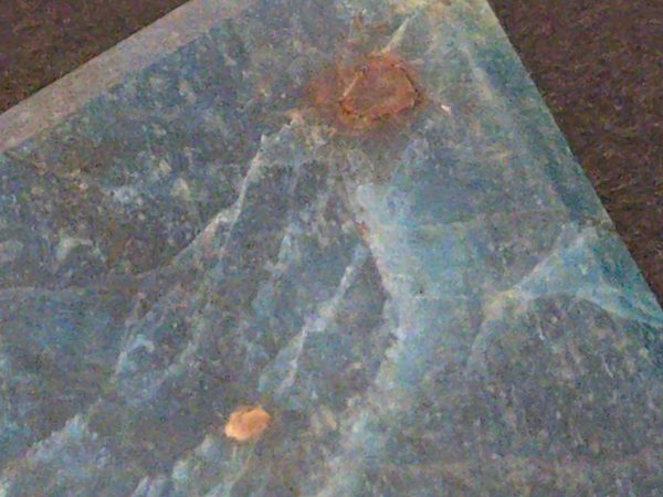 Blue Apatite Crystal with Unknown Radioisotope(s) - China - 158 Grams - Image 3