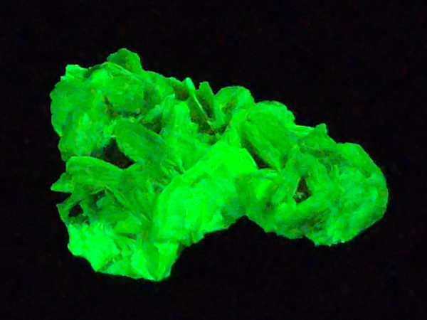 Autunite / Meta-Autunite Crystal - Fluorescent Uranium Ore, 2.9 Grams - Image 7