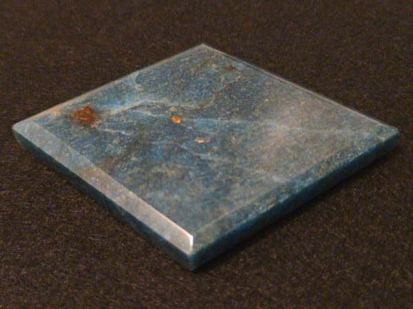 Blue Apatite Crystal with Unknown Radioisotope(s) - China - 158 Grams - Image 2