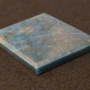 Blue Apatite Crystal with Unknown Radioisotope(s) - China - 158 Grams
