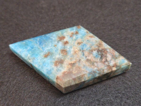 Blue Apatite Crystal with Unknown Radioisotope(s) - China - 52 Grams - Image 4