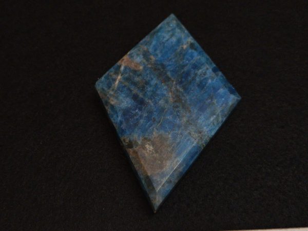 Blue Apatite Crystal with Unknown Radioisotope(s) - China - 88 Grams