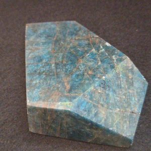 Blue Apatite Crystal with Unknown Radioisotope(s) - China - 199 Grams