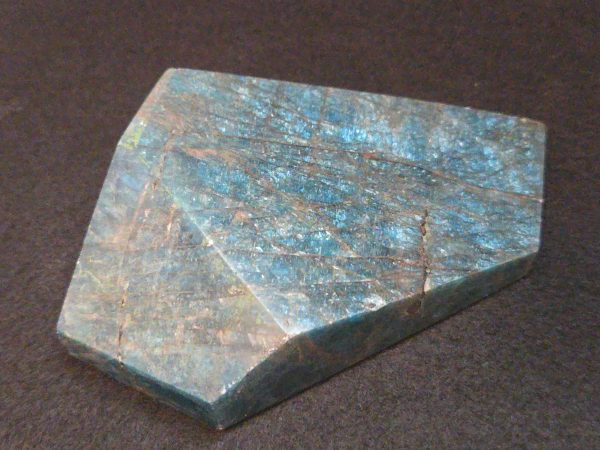 Blue Apatite Crystal with Unknown Radioisotope(s) - China - 199 Grams - Image 4