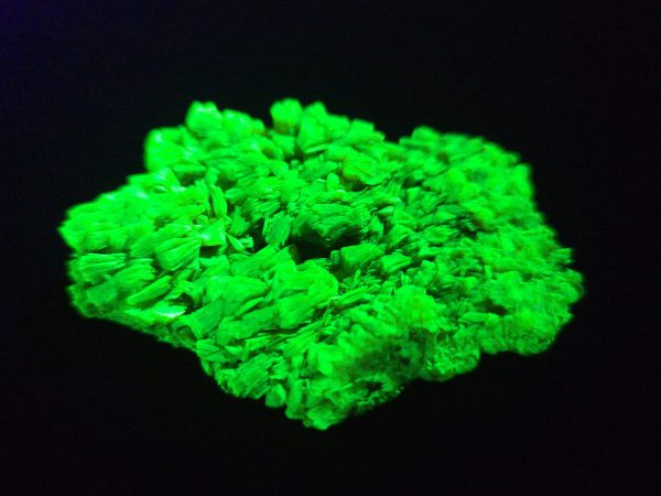 Lamellar Autunite / Meta- Autunite Crystal  - Fluorescent Uranium Ore, 25 Grams - Image 2