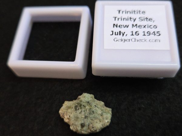 Trinitite (Atomic Bomb Glass), 1.2 Grams - Trinity Site, New Mexico, July 16, 1945 - Image 4