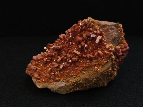 Vanadinite on Matrix - Atlas Mountains Khenifra Province, Morocco