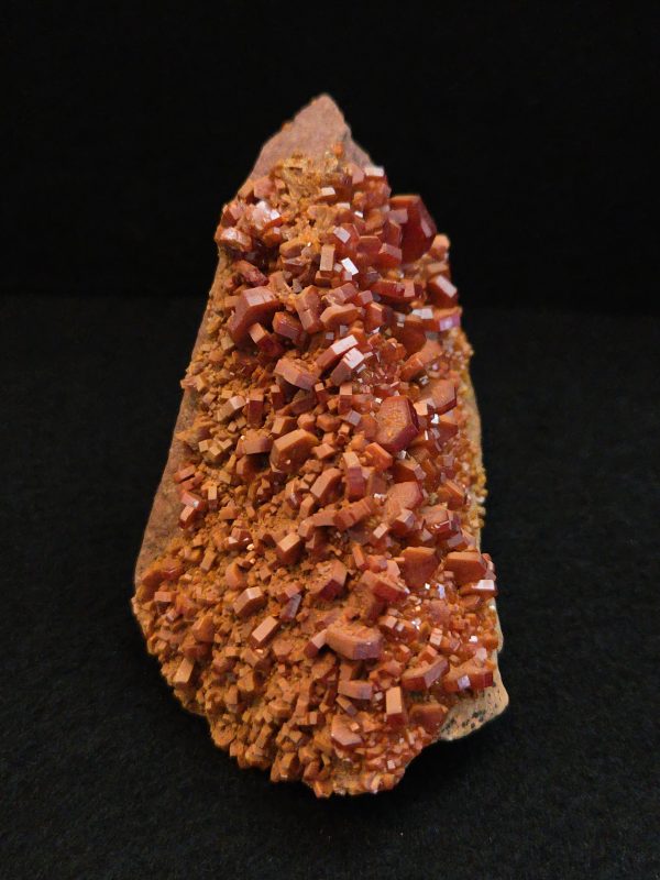 Vanadinite on Matrix - Atlas Mountains Khenifra Province, Morocco