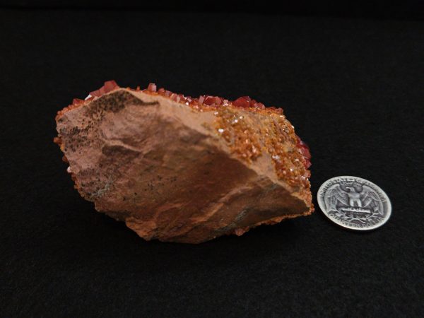 Vanadinite on Matrix - Atlas Mountains Khenifra Province, Morocco - Image 7