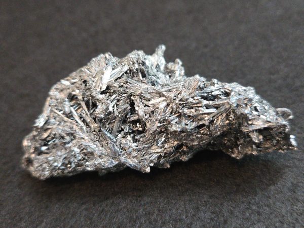 Stibnite Cluster,  Antimony Ore  Lengshuijiang mine, Hunan Province, China - Image 4