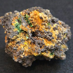 Torbernite and Parsonsite on Matrix - Guangxi, China