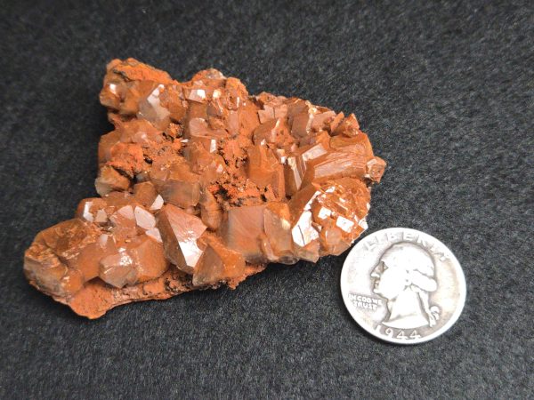 Vanadinite on Matrix - Atlas Mountains Khenifra Province, Morocco - Image 7