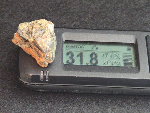Samarskite-(y)  in Matrix  North Carolina USA - Image 7