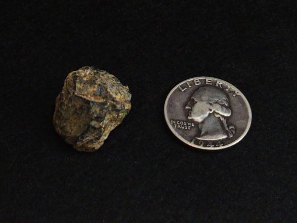 Samarskite-(y)  in Matrix  North Carolina USA - Image 8