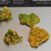 4 Piece Autunite Lot ~ Fluorescent Uranium Ore