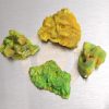 4 Piece Autunite Lot ~ Fluorescent Uranium Ore