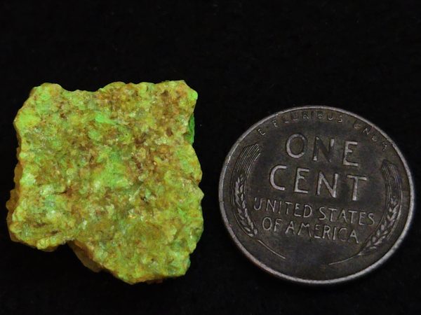 Autunite / Meta-autunite Crystal  - Fluorescent Uranium Ore, 3.6 Grams - Image 11