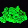 Autunite / Meta-autunite Crystal - Fluorescent Uranium Ore, 2.5 Grams