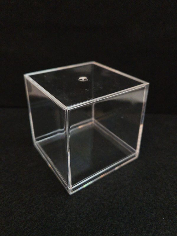 Acrylic Display Box, 2.56" with Lid