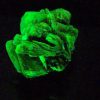 Autunite / Meta-autunite Crystal - Fluorescent Uranium Ore, 2.2 Grams