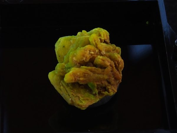 Autunite / Meta-autunite Crystal in Perky Box - Fluorescent Uranium Ore, 2.2 Grams - Image 9