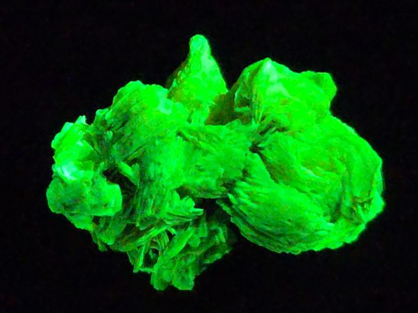 Autunite / Meta-autunite Crystal - Fluorescent Uranium Ore, 2.7 Grams