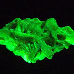 Autunite / Meta-autunite Crystal Fluorescent Uranium Ore, 2.5 Grams