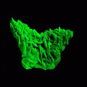 Autunite / Meta-autunite Crystal Fluorescent Uranium Ore, 3 Grams