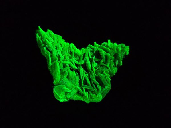 Autunite / Meta-autunite Crystal Fluorescent Uranium Ore, 3 Grams