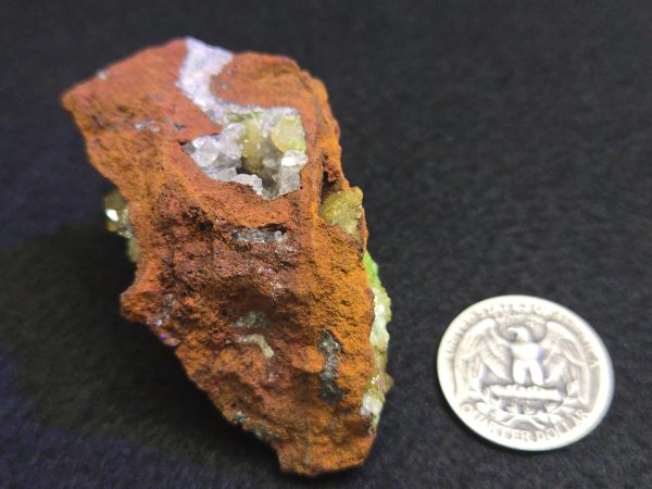 Adamite & Austinite Crystals on Matrix Ojuela Mine, Mexico - Image 9