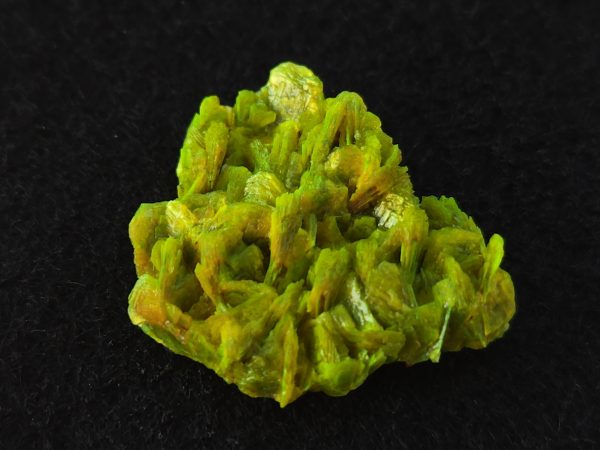 Autunite / Meta-autunite Crystal  Fluorescent Uranium Ore, 2.7 Grams - Image 2