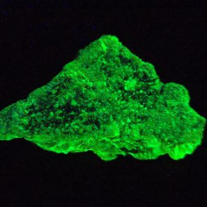 Autunite / Meta-autunite Crystal Fluorescent Uranium Ore, 15.6 Grams