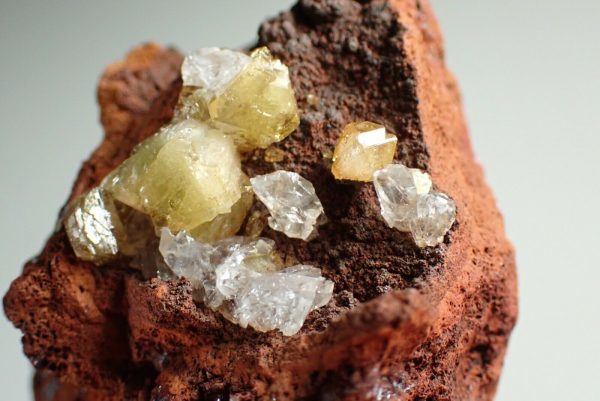Adamite & Austinite Crystals on Matrix Ojuela Mine, Mexico - Image 8