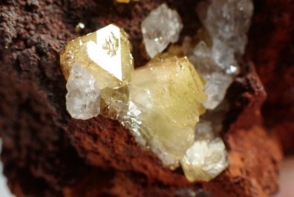 Adamite & Austinite Crystals on Matrix Ojuela Mine, Mexico - Image 7