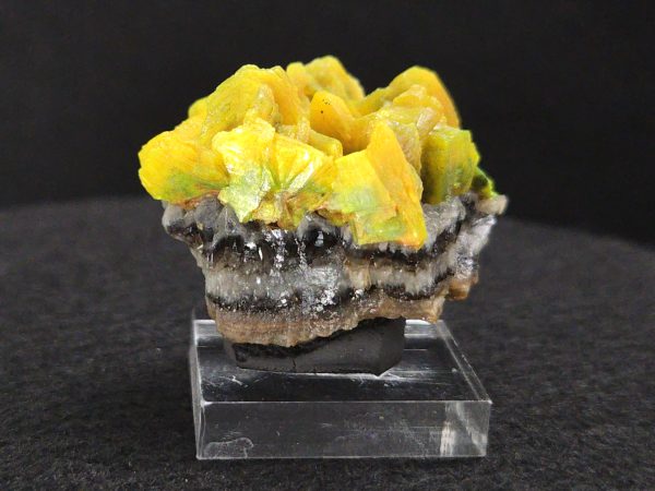 Autunite / Meta- Autunite on Matrix , 19 Grams - Fluorescent Uranium Ore - Image 7
