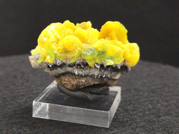 Autunite / Meta- Autunite on Matrix , 19 Grams - Fluorescent Uranium Ore - Image 8