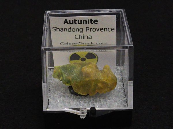 Autunite Crystal in Perky Box, 4.2 Grams – Fluorescent Uranium Ore - Image 6