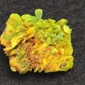 Autunite Crystal in Perky Box, 2.9 Grams – Fluorescent Uranium Ore
