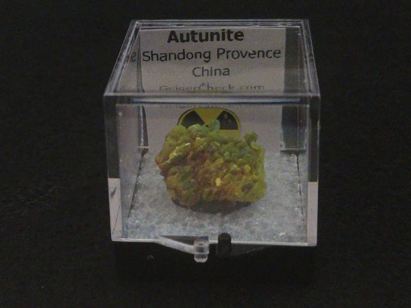 Autunite Crystal in Perky Box, 2.9 Grams – Fluorescent Uranium Ore - Image 11