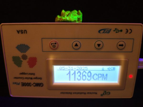 Autunite / Meta-Autunite Crystal  Fluorescent Uranium Ore, 11 Grams - Image 11